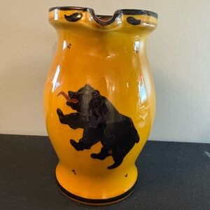 Vintage Dubuis-Bosshard Bear Pitcher/Vase